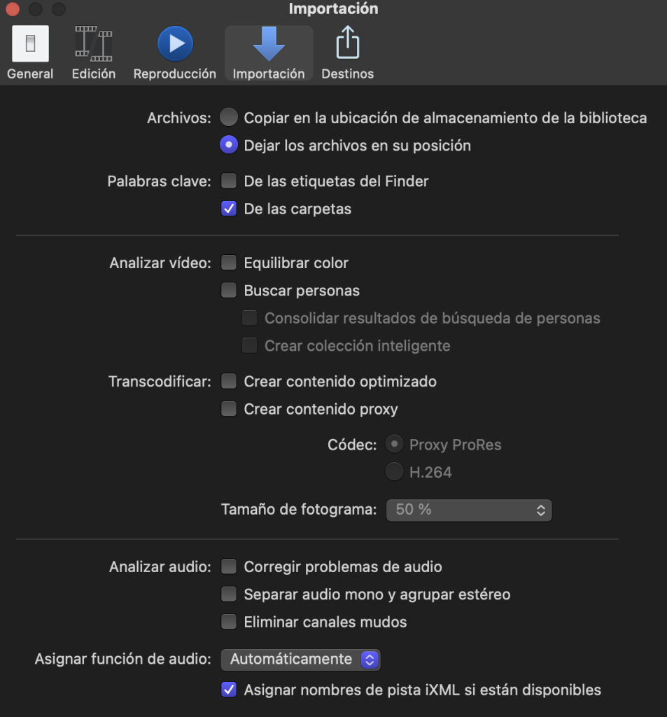 dejar los archivos en su posicion